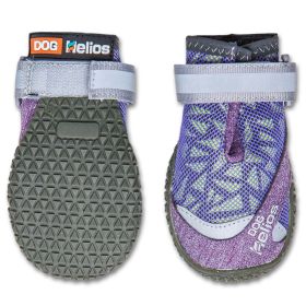 Dog Helios 'Surface' Premium Grip Performance Dog Shoes (Color: Purple)