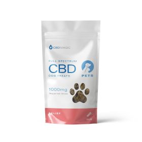 Bacon Flavored Full Spectrum CBD Dog Treats for Natural Relief (Dosages: 1000mg)