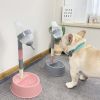 Automatic Pet Water Dispenser Stand Feeder Bowl Adjusting Height