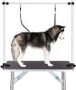 Professional Dog Pet Grooming Table Large Adjustable Heavy Duty Portable w/Arm & Noose & Mesh Tray