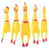 Hot Sell Screaming Chicken Pets Dog Toys Squeeze Squeaky Sound Funny Toy Safety Rubber For Dogs Molar Chew Toys