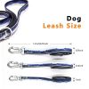 Reflective Adjustable No-Tangle Waterproof Dog Leash Set