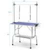 Professional Dog Pet Grooming Table Large Adjustable Heavy Duty Portable w/Arm & Noose & Mesh Tray