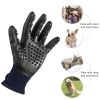 Pet Grooming Gloves for Dogs - Gentle Hair Remover Mitts
