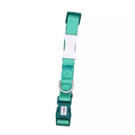 Contrast Color Hand Holding Rope Chest And Back Collar For Going Out (Option: Collar Light Green-S)