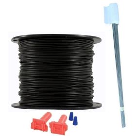 Wireless Dog Boundary Kit - 500 Ft Range, Multi-Gauge (Option: 14 Gauge Wire/1000 Ft)