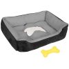 Soft Fleece Dog & Cat Nest Bed - Small, Non-Slip Base