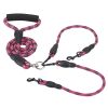 No-Tangle Double Dog Leash with Swivel Coupler & Padded Grip