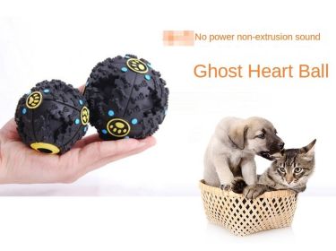 Milk-Flavored Elastic Bone Dog Chew Toy (Color: Medium (10cm))