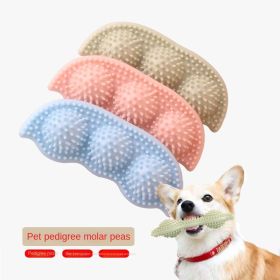 TPR Dental Chew Stick & Treat Puzzle for Small Dogs (Color: Blue)