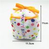 Birthday Cake Plush Squeaky Dog Toy with Chew Bone