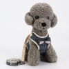 ALL4U Breathable Mesh Dog Harness & Leash with Bow Tie