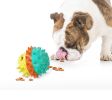 ALL4U 4-in-1 Squeaky Bounce Treat Ball with Rope