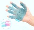 ALL4U Five Finger Dog Grooming & Bath Massage Glove