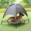 ALL4U Elevated Dog Bed Tent with Sun Canopy