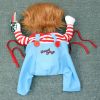 Festive Dog Costume Set - Santa Hat & Pumpkin Cape