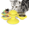 Windmill Whirligig Interactive Cat Toy with Turntable
