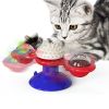 Windmill Whirligig Interactive Cat Toy with Turntable
