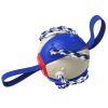 Foldable Dog Soccer Ball - Interactive Molar Chew Toy
