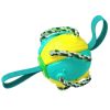 Foldable Dog Soccer Ball - Interactive Molar Chew Toy