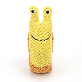 Snuffle Squeaky Plush Dog Puzzle Toy for Foraging (Color: Style 1)