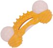 ALL4U Bristled Dog Toothbrush Chew Toy with Squeaker