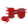 Hands-Free Reflective Dog Running Leash Set with Waist Belt