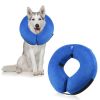Inflatable Soft Dog Recovery Cone Collar - Donut Style