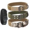 Heavy Duty Wide Dog Collar with D-Ring - 5 Adjust Points