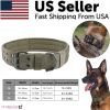 Tactical K9 Dog Collar - 2 Inch Heavy Duty Military Nylon