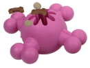 Pet Life Quadra-Bone TPR Treat Dispensing Chew Toy