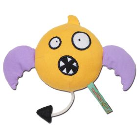 Touchdog Flying Critter Monster Plush Dog Toy (Color: yellow)