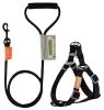 Touchdog Macaron 2-in-1 Nylon Harness & Leash