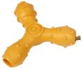 Pet Life Tri-Chew Treat-Dispensing TPR Dog Toy - Medium