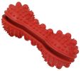 Pet Life Denta-Bone TPR Treat Dispensing Dental Toy