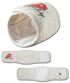 Touchdog Gauze-Aid Protective Bandage Sleeve (Color: White, size: medium)