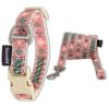 Touchdog Carpentry Patterned Collar & Leash Set