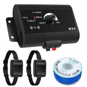 Electric Dog Fence Receiver Collar - Beep & Static Modes (size: DogFenceSystem)