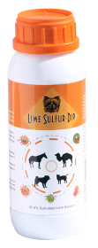 Lime Sulfur Pet Dip for Ringworm, Mange & Itchy Skin (size: 16 oz)