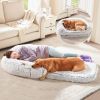 Giant Human-Size Dog Bed with Orthopedic Foam - 71 Inch