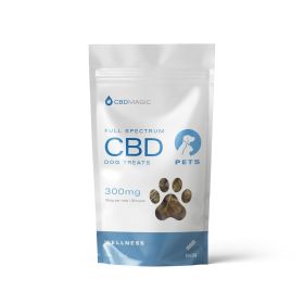 CBD Magic Full Spectrum Bacon Dog Treats - High Potency (Dosages: 300mg)