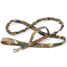 Elastic Bungee Dog Traction Leash 100-140 cm for Large Dogs (Option: CP-100to140cm)