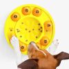 Non-Slip Roulette Dog Puzzle Slow Feeder Bowl