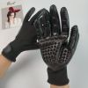 Silicone Pet Hair Removal Grooming Gloves for Dogs
