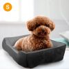 Soft Fleece Dog & Cat Nest Bed - Small, Non-Slip Base
