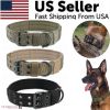 Tactical K9 Dog Collar - 2 Inch Heavy Duty Military Nylon