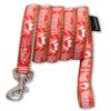 Touchdog Funny Bun Embroidered Collar & Leash Set