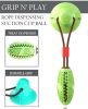 Pet Life Grip N Play Suction Football Treat Dog Toy