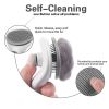 Self-Cleaning Stainless Steel Pet Hair Remover Comb