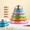 Stainless Steel Anti-Skid Pet Bowl - S, M, L